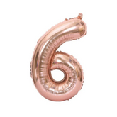 GLOBO METALICO 32" ROSE GOLD #6